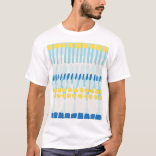 Multicolor Abstrakt gestrichen Nahtloser Hintergru T-Shirt