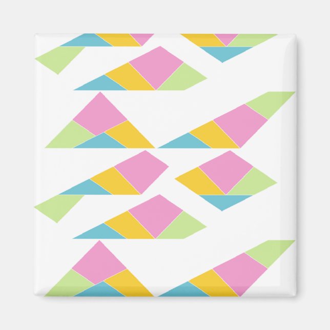 Multicolor abstrakt magnet (Vorne)