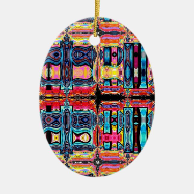 Multicolor Abstrakt Ornament (Vorne)