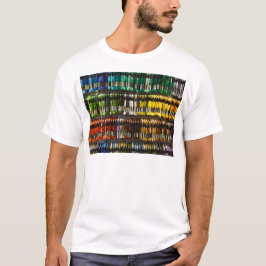 Multicolor Abstrakt Weave T-Shirt