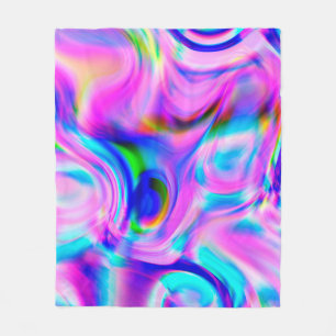 Multicolor abstrakter Hintergrund. Farbiges Muster Fleecedecke