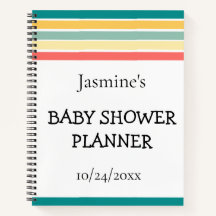 Multicolor Beachy Baby Shower