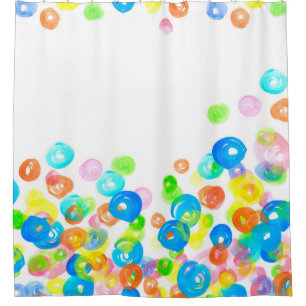 Multicolor-Blasen-Design 21 Duschvorhang
