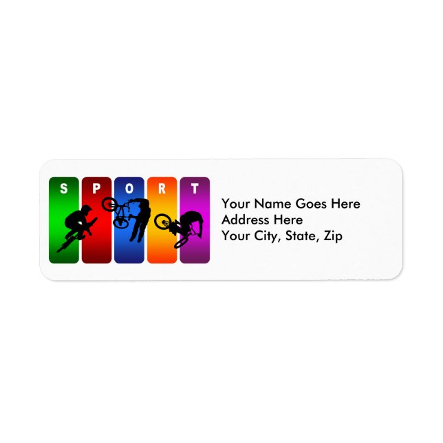 Multicolor-BMX-Emblem (Vorne)