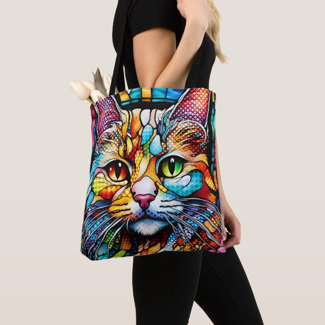 Multicolor Cat 708 Muster (Von Nahem)