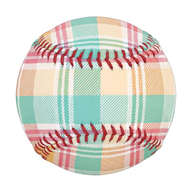 Multicolor Checkered Kariert Baseball (Vorderseite)