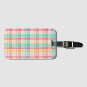 Multicolor Checkered Kariert Gepäckanhänger