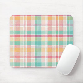 Multicolor Checkered Kariert Mousepad