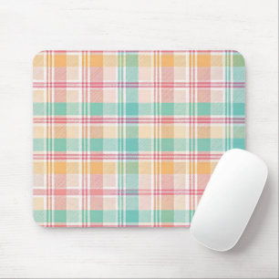 Multicolor Checkered Kariert Mousepad