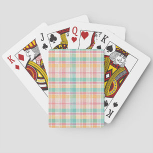 Multicolor Checkered Kariert Spielkarten