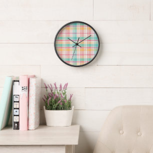 Multicolor Checkered Kariert Uhr