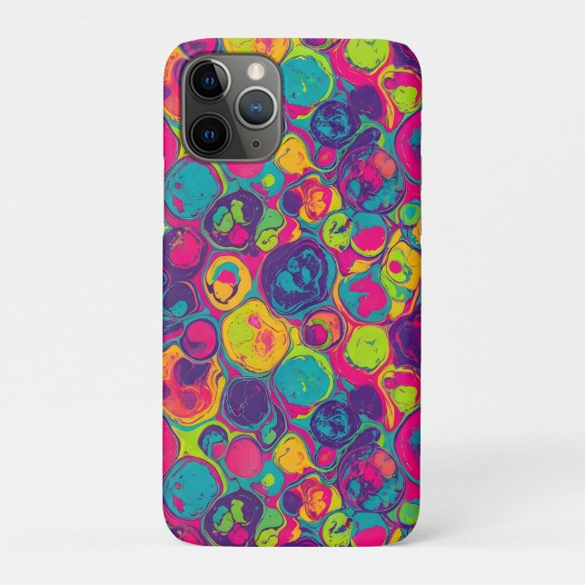 Multicolor Chic Case-Mate iPhone Hülle (Rückseite)