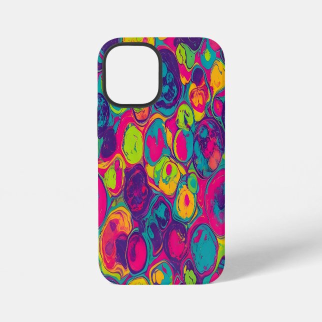 Multicolor Chic iPhone Hülle (Rückseite)