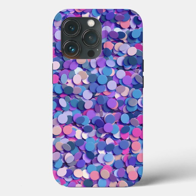 Multicolor Confetti Case-Mate iPhone Hülle (Rückseite)