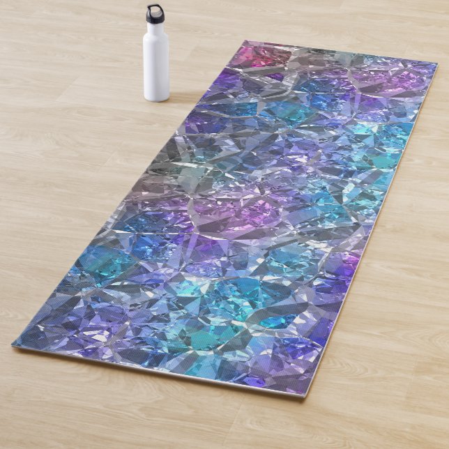Multicolor Crystal Yogamatte (Beispiel)