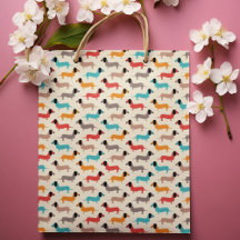 Multicolor Dog Cartoon