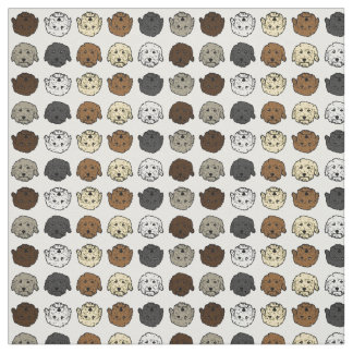 Multicolor-Doodhunde Stoff