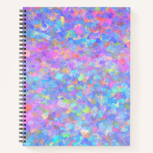 Multicolor Dot Art Notizbuch