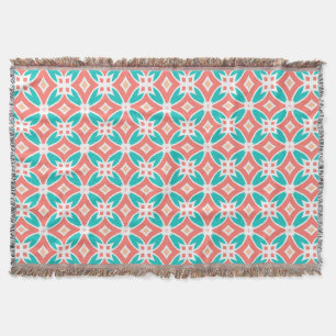 Multicolor-Ethno-Muster Decke