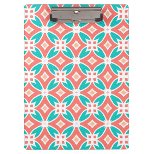 Multicolor-Ethno-Muster Klemmbrett