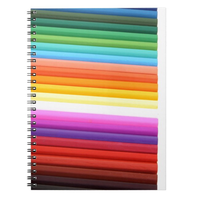Multicolor Fabric Falten Abstrakt Notizblock (Vorderseite)