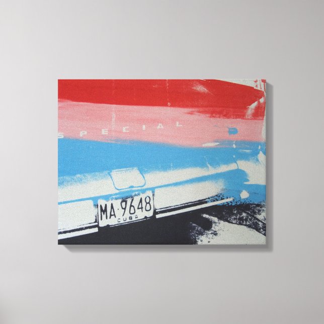 Multicolor fender leinwanddruck (Vorderseite)