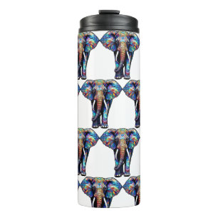 Multicolor-Festgläser-Elephant 3 Thermosbecher