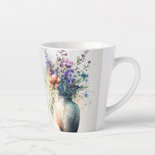 Multicolor Florals #10 Milchtasse (Rechts)