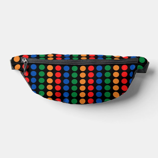 Multicolor Geometric Fanny Pack Bauchtasche (Ablage )