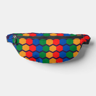Multicolor Geometric Fanny Pack Bauchtasche