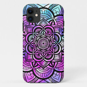 Multicolor Geometric Floral Mandala Art Print Case-Mate iPhone Hülle