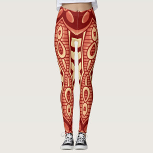 Multicolor geometrisches Muster "Ratti_Creative_Ar Leggings