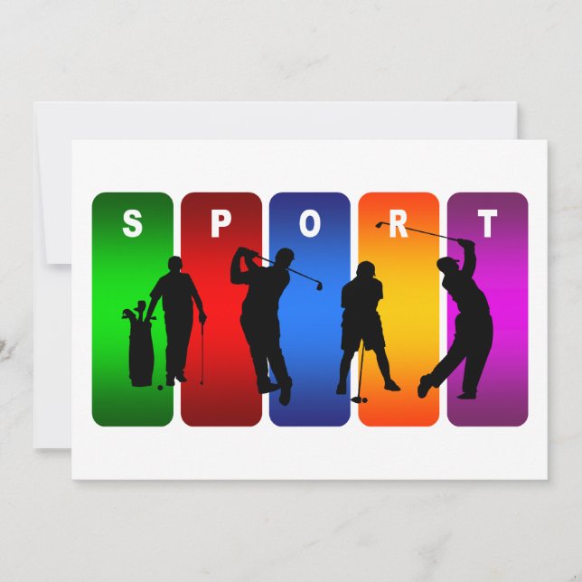 Multicolor Golf Emblem (Vorderseite)