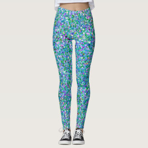 Multicolor Grit Glitzer Fashion #7 Leggings