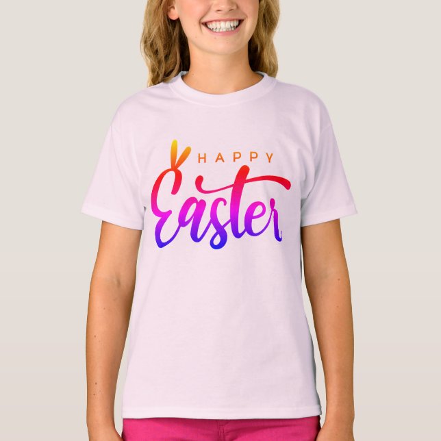 Multicolor Happy Oaster T - Shirt (Vorderseite)