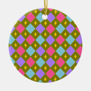 Multicolor Honeycomb Erstellen Sie Ihre eigenen Keramik Ornament