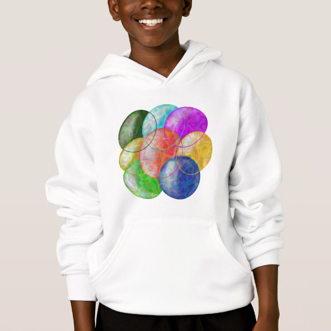 Multicolor Hoodie (Vorderseite)