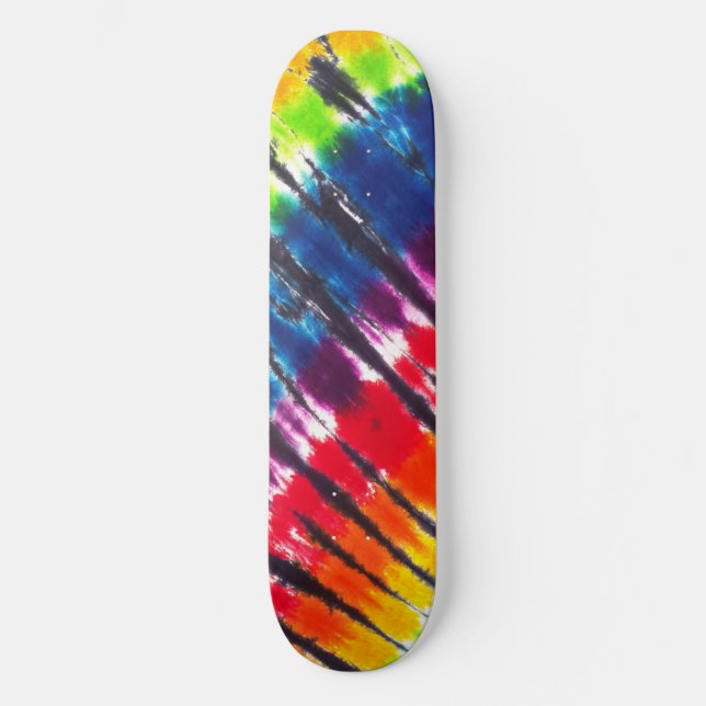 Multicolor-Krawatte Skateboard (Vorderseite)