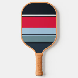 Multicolor-Lässiger Streifen Pickleball Schläger