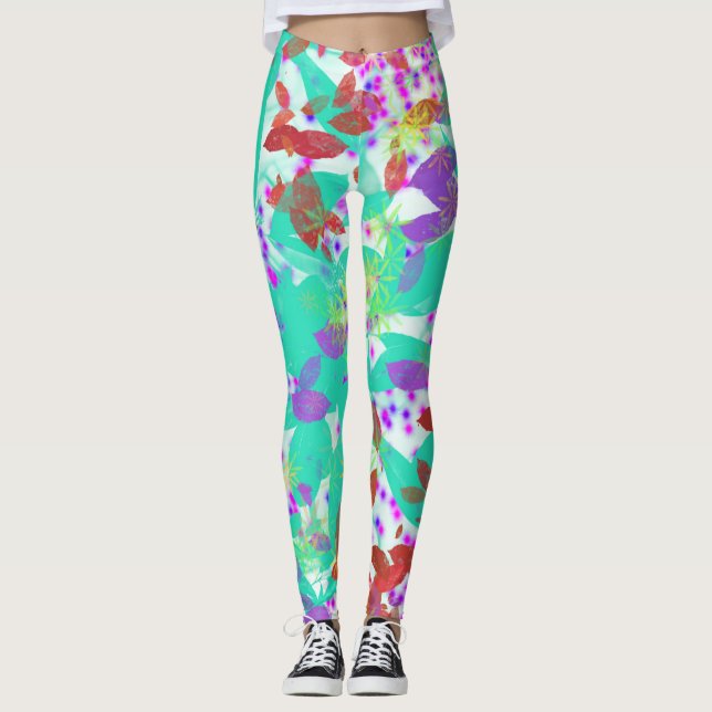 Multicolor-Leggings Leggings (Vorderseite)