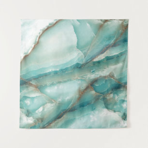 Multicolor-Marmor: Onyx-Glaseffekt. Wandteppich