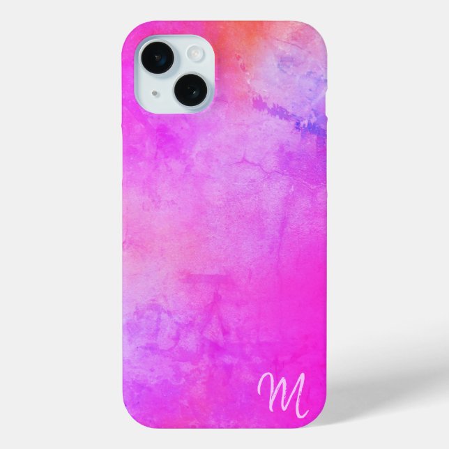 Multicolor Monogram Phone Case (Rückseite)