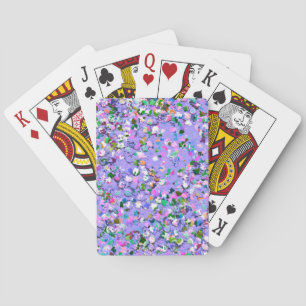 Multicolor Mosaic Modern Grit Glitzer Spielkarten