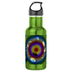 Multicolor-Muster Edelstahlflasche