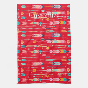 Multicolor-Muster Thunder_Cove Geschirrtuch