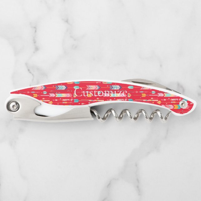 Multicolor-Muster Thunder_Cove Kellnermesser (Vorderseite)