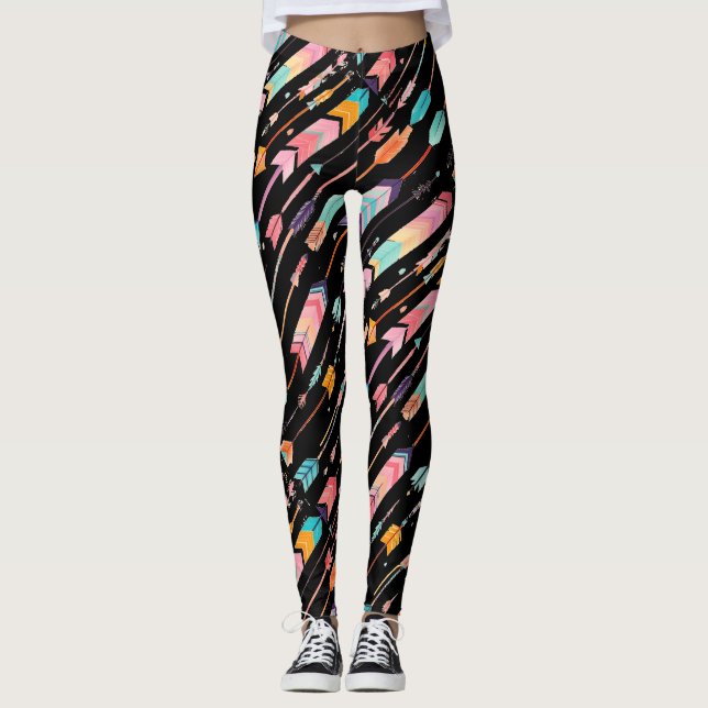 Multicolor-Muster Thunder_Cove Leggings (Vorderseite)
