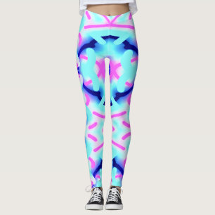 Multicolor-nahtloses Muster "Ratti_Creative_Arts" Leggings