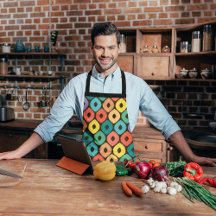 Multicolor Ogee Muster