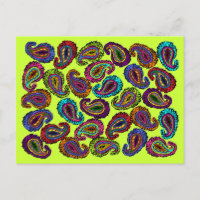 Multicolor Paisley